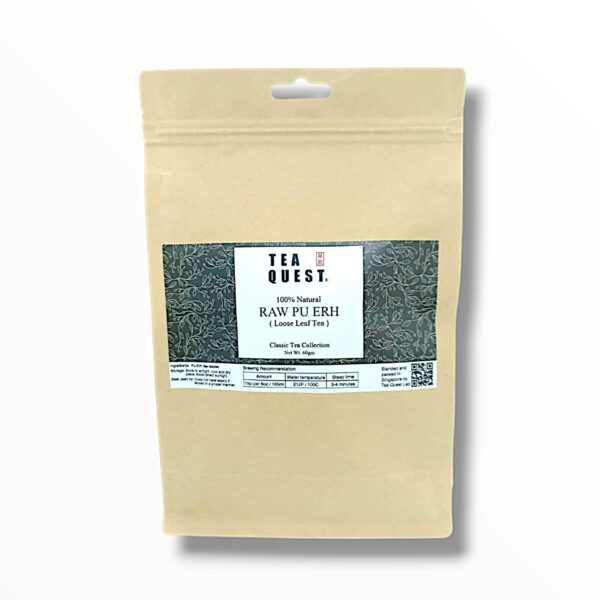 Tea Quest Shop Raw Pu Erh Loose Leaf Tea