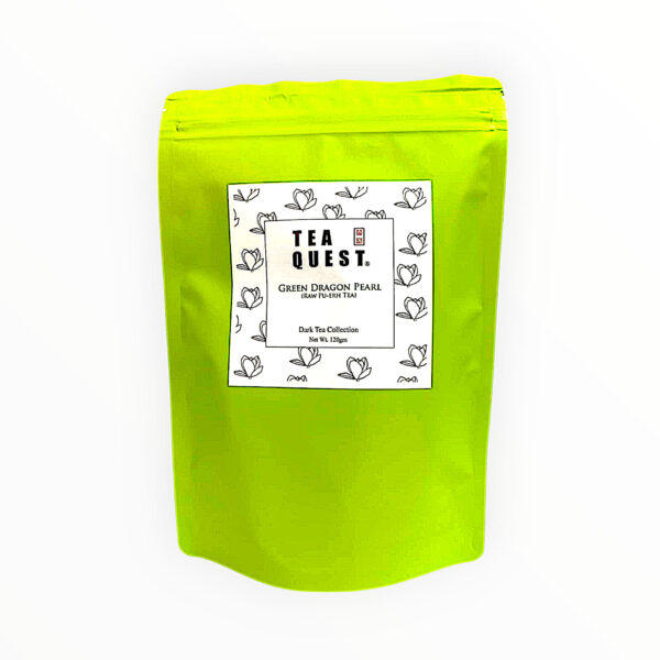Tea Quest Shop - Green Dragon Pearl Raw Pu Erh Tea